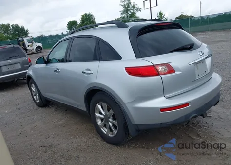 2007 Infiniti Fx35 z USA, uszkodzony, nr VIN JNRAS08W87X200455